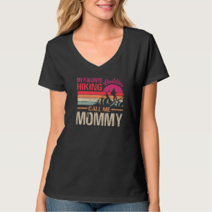 T-shirt Mes Randonnées préférés Appelez-Moi Maman Vintage
