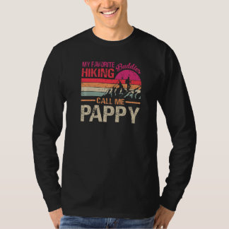 T-shirt Mes Randonnées préférés M'appellent Pappy Vintage