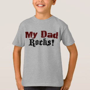 T-shirt Mes roches de papa