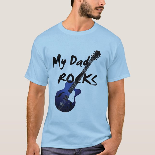 T-shirt Mes roches de papa (Devant)