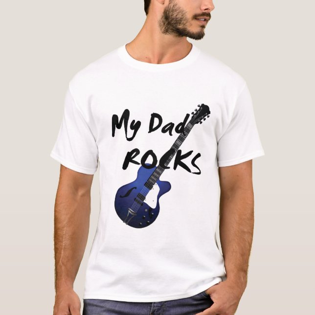 T-shirt Mes roches de papa (Devant)