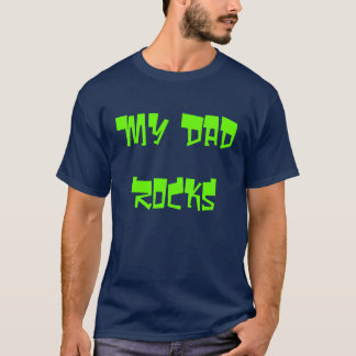 T-shirt Mes roches de papa