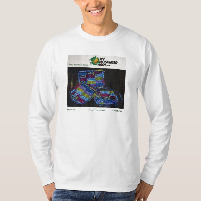 T-shirt Mes sacs messenger (Devant)