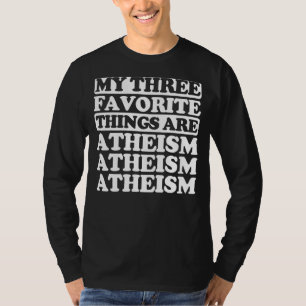 T-shirt Mes Trois Choses Favorites Incluent L'Athétisme