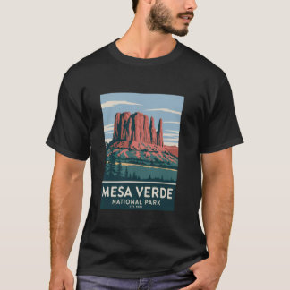 T-shirt Mesa Verde National Park Camping randonnée vintage