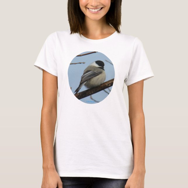 T-shirt Mésange à tête noire B43 (Devant)