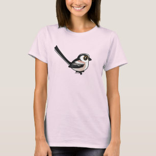 T-shirt mésange Long-coupée la queue
