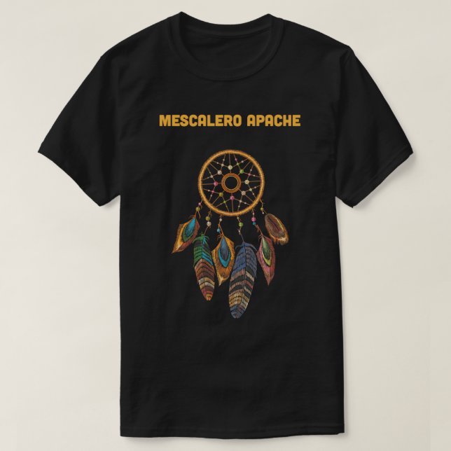 T-shirt MESCALERO APACHE Tribu Amérindienne Drea (Design devant)