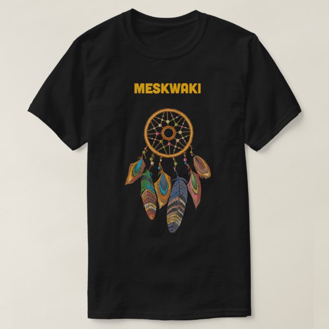 T-shirt Meskwaki Tribe Amérindienne Pride Vintag (Design devant)
