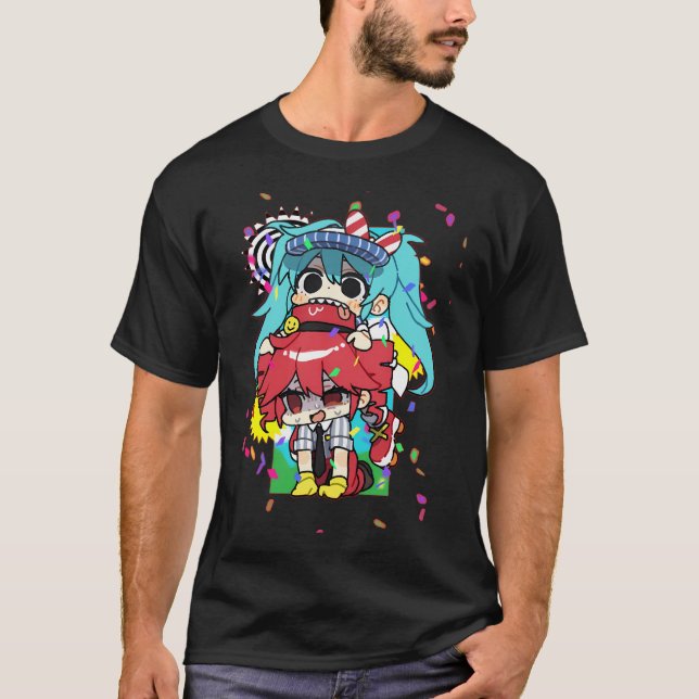 T-shirt Mesmerizer - Teto Miku (Devant)