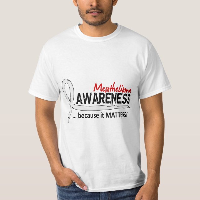 T-shirt Mèsothéliome de la conscience 2 (Devant)