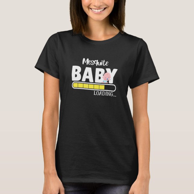 T-shirt Mesquite Native Pride Funny State Baby Parent Mom (Devant)