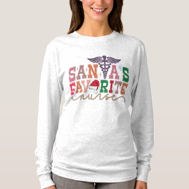 T-shirt Message au Père Noël (Devant)