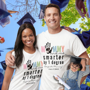 T-shirt Message de Bump Ultrasound Maman Graduation