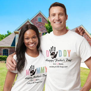 T-shirt Message de la 1ère Fête des pères de Bump Ultrasou