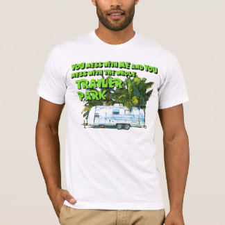 T-SHIRT MESSAGE DE TERRAIN DE CARAVANING