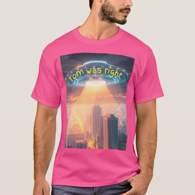 T-shirt Message De Tom Avait Raison (Devant)