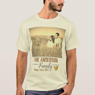 T-shirt Message et image