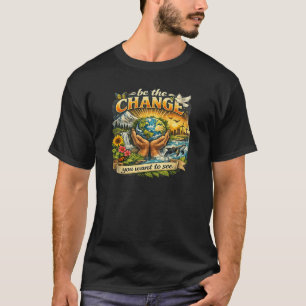 T-shirt Message Inspirant de la Terre