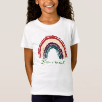 Message positif mignon 'Be Real' Print Kid's