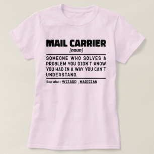 T-shirt Messager de Cool de messagerie Noun Transporteur d