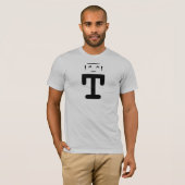T-shirt Messager (type) T (Devant entier)