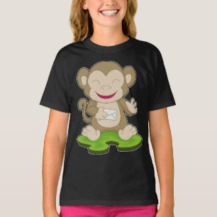 T-shirt Messagerie monoclé