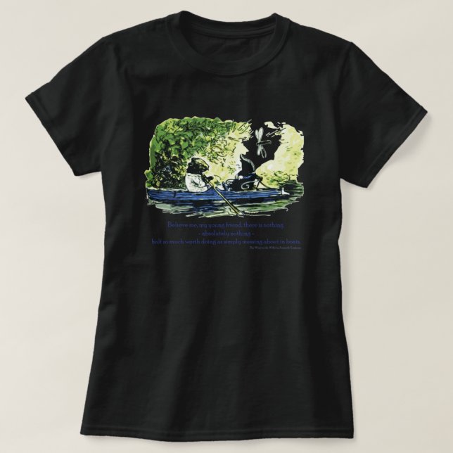 T-shirt Messagerie sur les bateaux (Design devant)