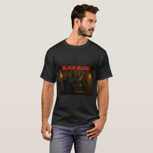 T-shirt Messe noire