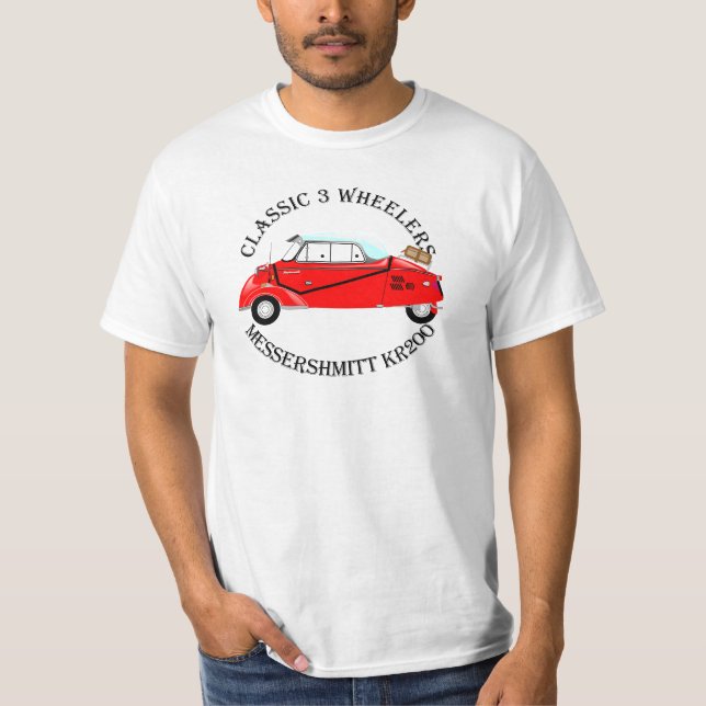 T-shirt Messerschmitt KR200 de rouleur du (Devant)