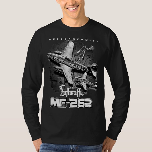 T-shirt Messerschmitt ME-262 Luftwaffe (Devant)