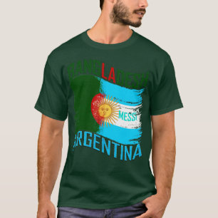T-shirt messi argentine fan bangladesh