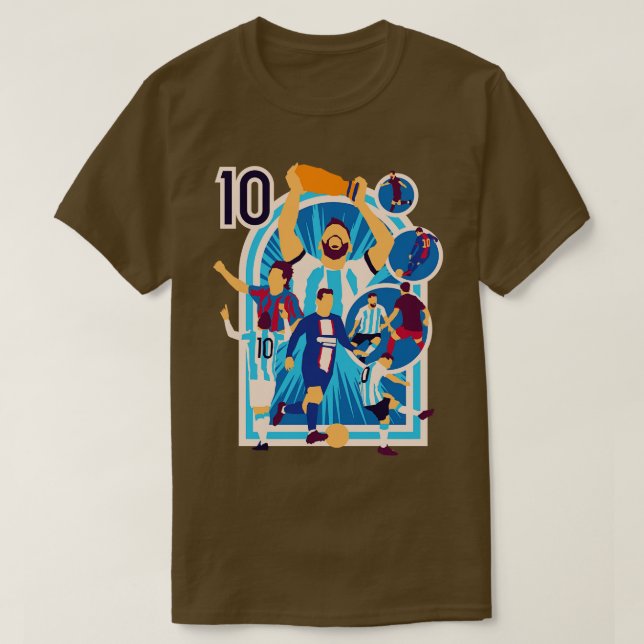 T-shirt Messi La Chèvre (Design devant)