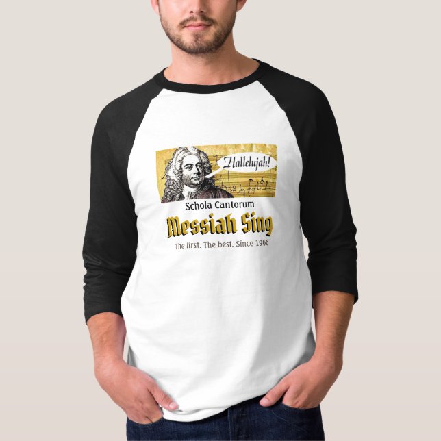 T-shirt Messiah Sing Schola Cantorum depuis 1966 tee (Devant)