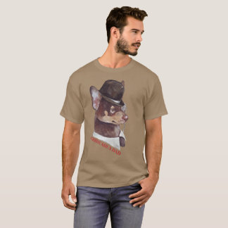 T-shirt Messieurs Chihuahua Chig Papa