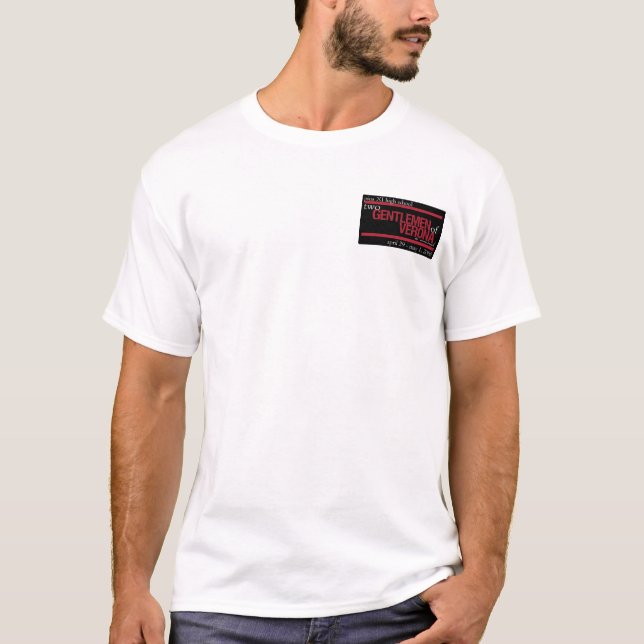 T-shirt Messieurs de la chemise de Vérone (fixe) (Devant)