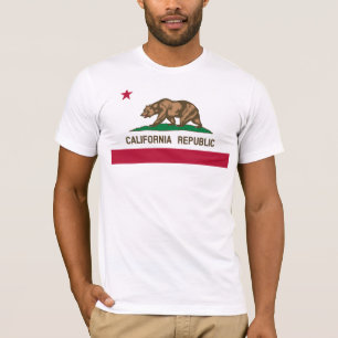 T-shirt messieurs de la République de Californie