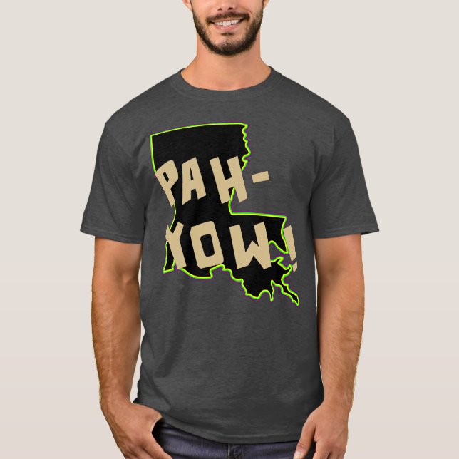 T-shirt Messieurs PAH-YOW !dot (Devant)