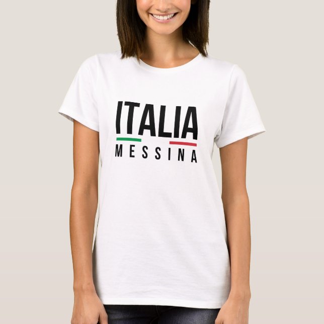 T-shirt Messina Italia (Devant)