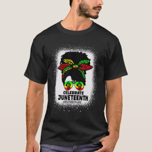 T-shirt Messy Bun Célébrer JunetDix Pour Les Nurs Enregist