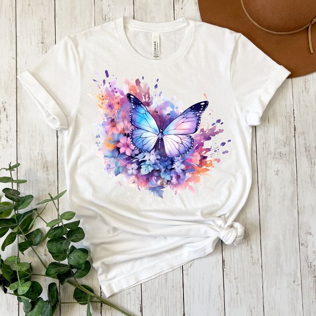 T-shirt Messy Butterfly Watercolor (Créateur téléchargé)