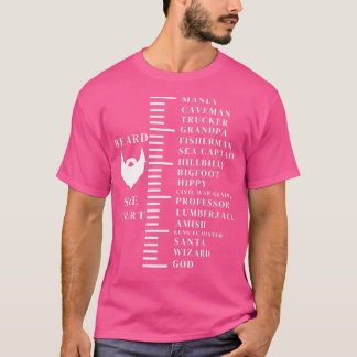 T-shirt Mesure de la barbe 10