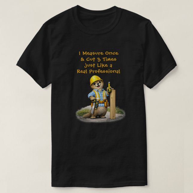 T-shirt "Mesurer" (3) (Design devant)