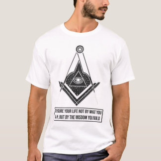 T-shirt Mesurez Votre Vie par la Sagesse | Citation Inspir