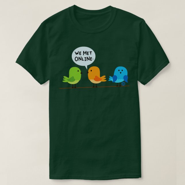 T-SHIRT MET EN LIGNE (Design devant)