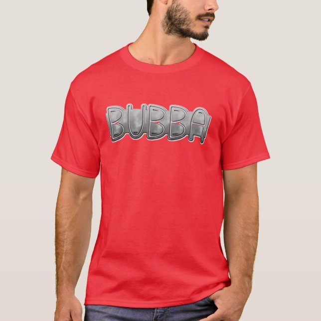 T-shirt Métal BUBBA - Plouc Bling (Devant)