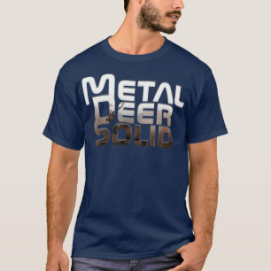 T-shirt Métal Cerf solide