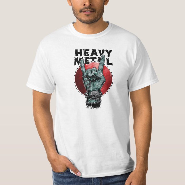 T-shirt Métal chaîné (Devant)