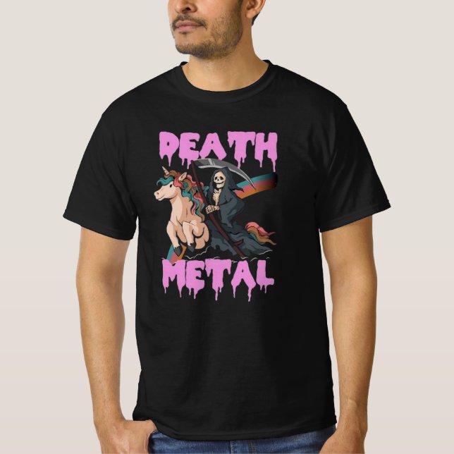 T-shirt Metal de la mort (Devant)