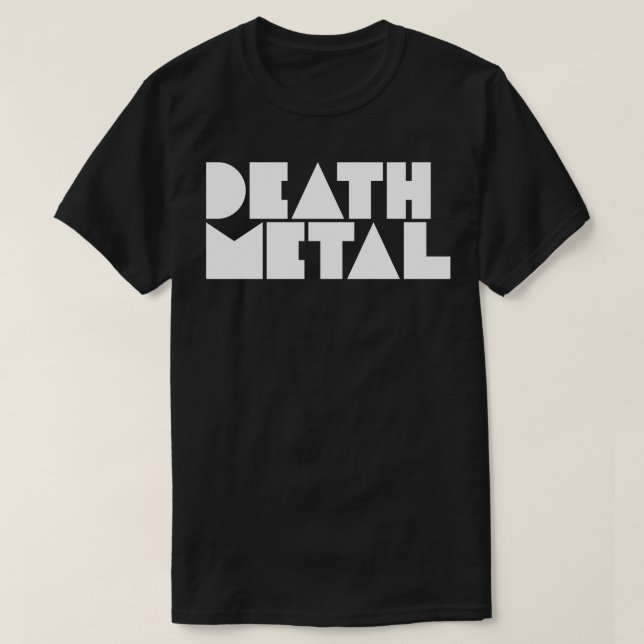 T-shirt Métal de la mort (Design devant)